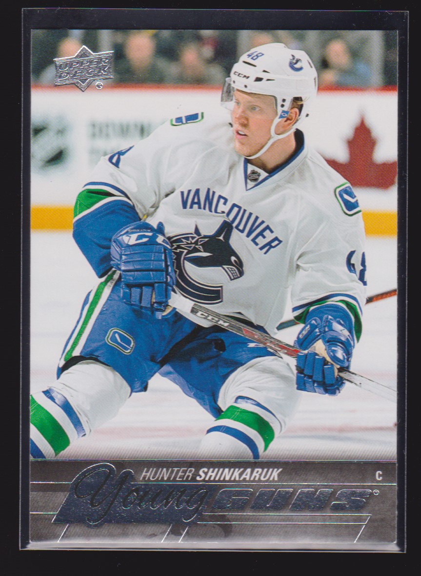 2015-16 Upper Deck #462 Hunter Shinkaruk YG RC (image for) 2015-16 Upper Deck #462 Hunter Shinkaruk YG RC